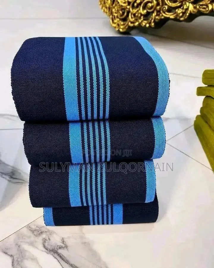 Plain and Pattern Design Asooke Fabric