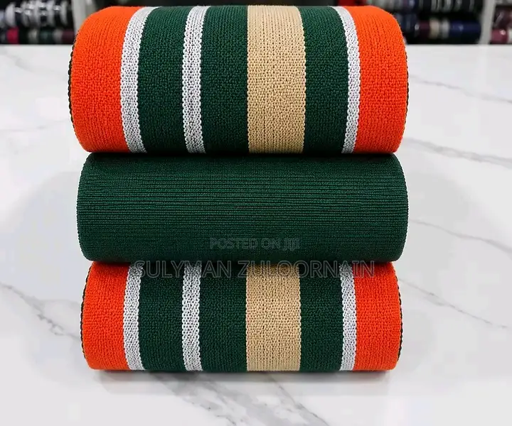 Plain and Pattern Design Asooke Fabric