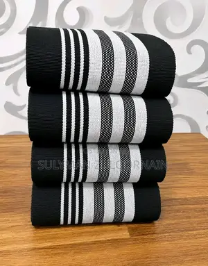 Plain and Pattern Design Asooke Fabric