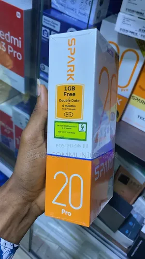 New Tecno Spark 20 Pro 256 GB Black