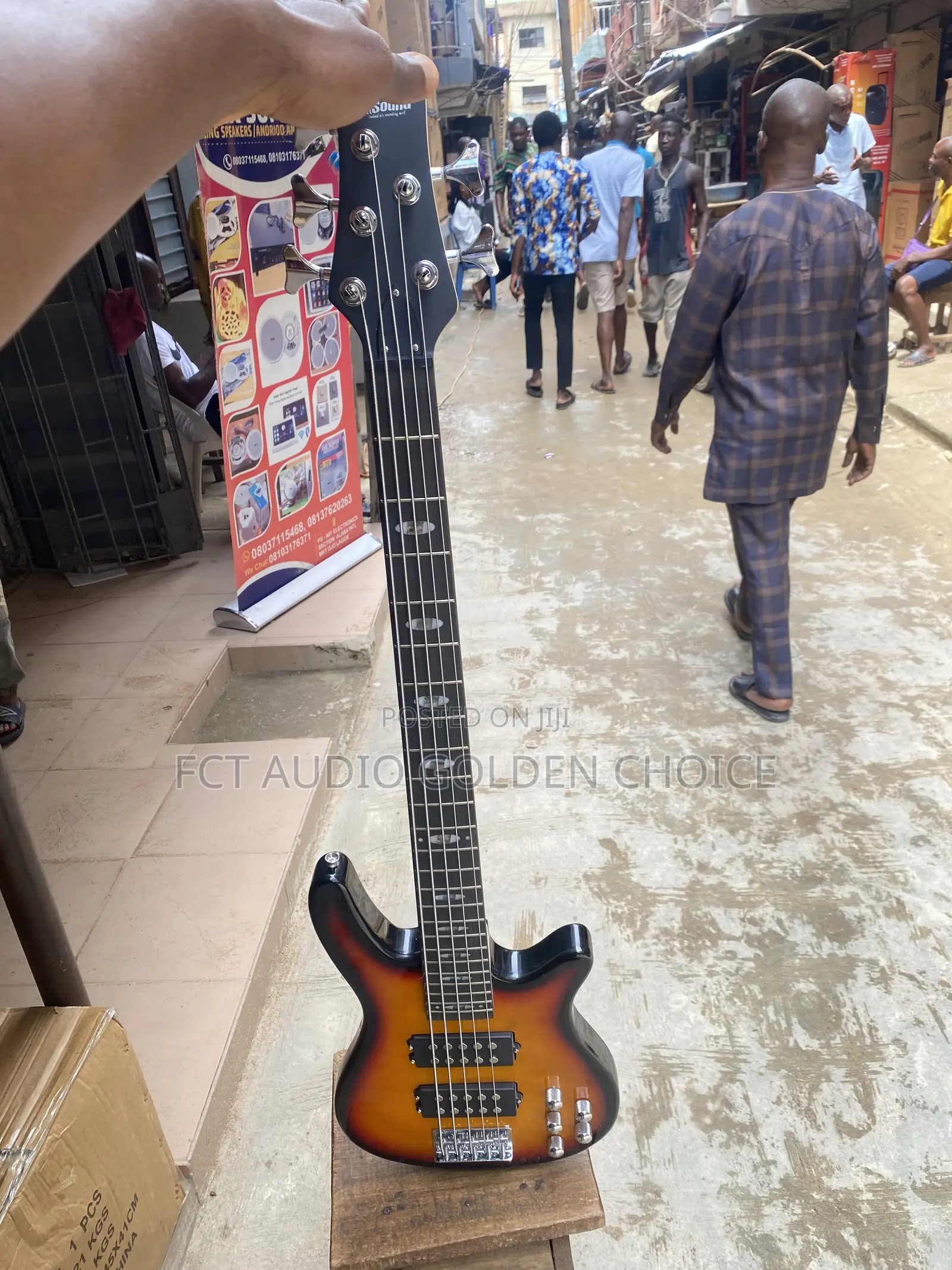 Well Sound 5string Passive Guitar