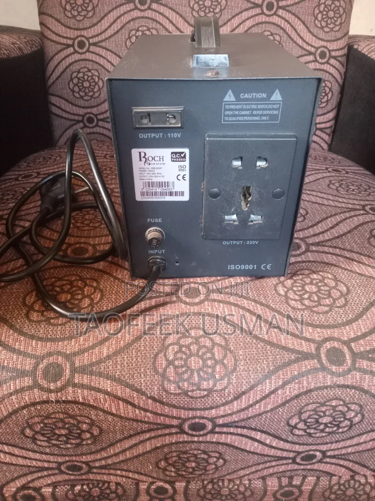 Automatic Voltage Regulator Stabiliser