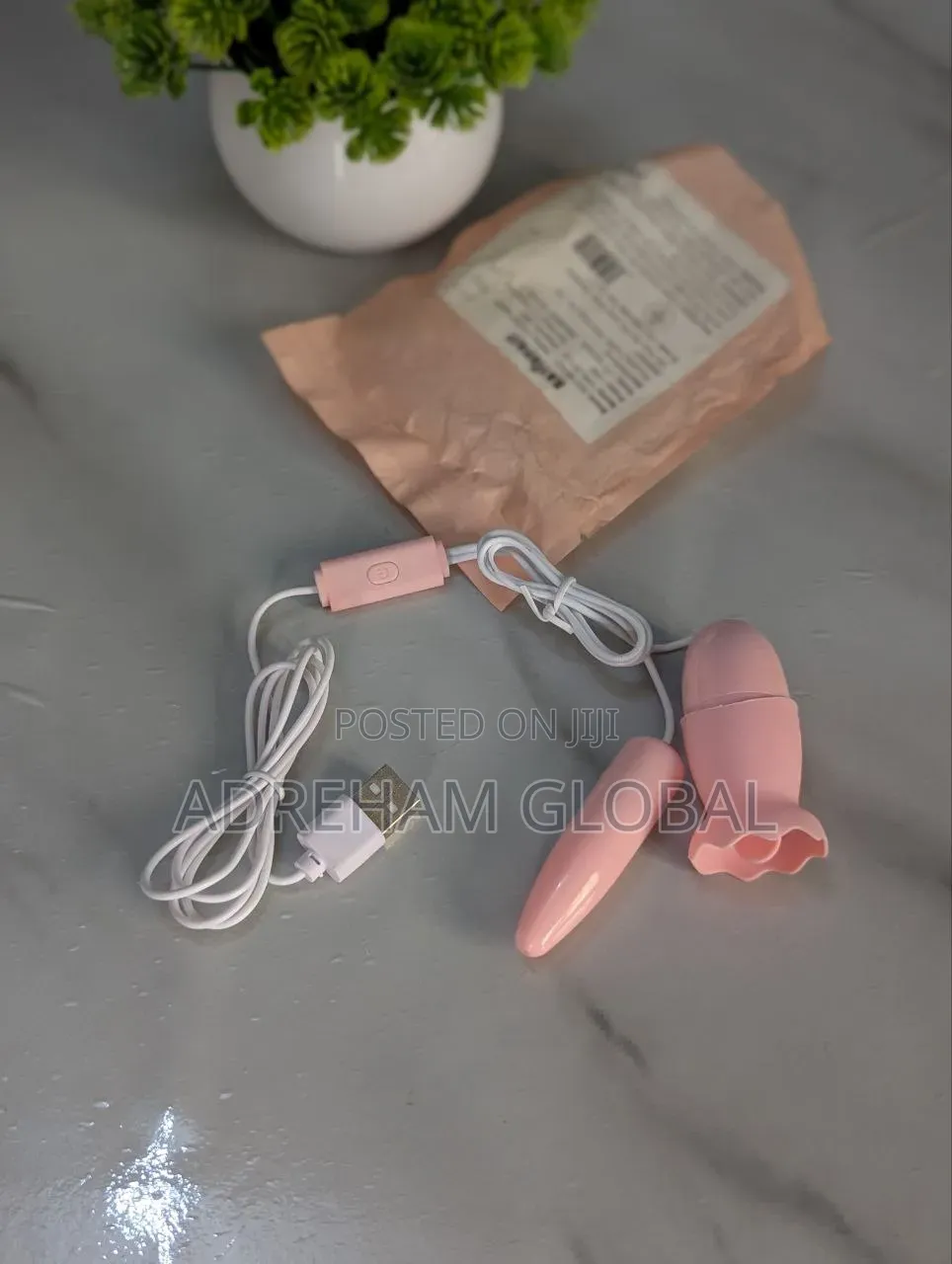Satisfait: Licking Vibrator + Flirty Egg Vibrator -Usb Powered