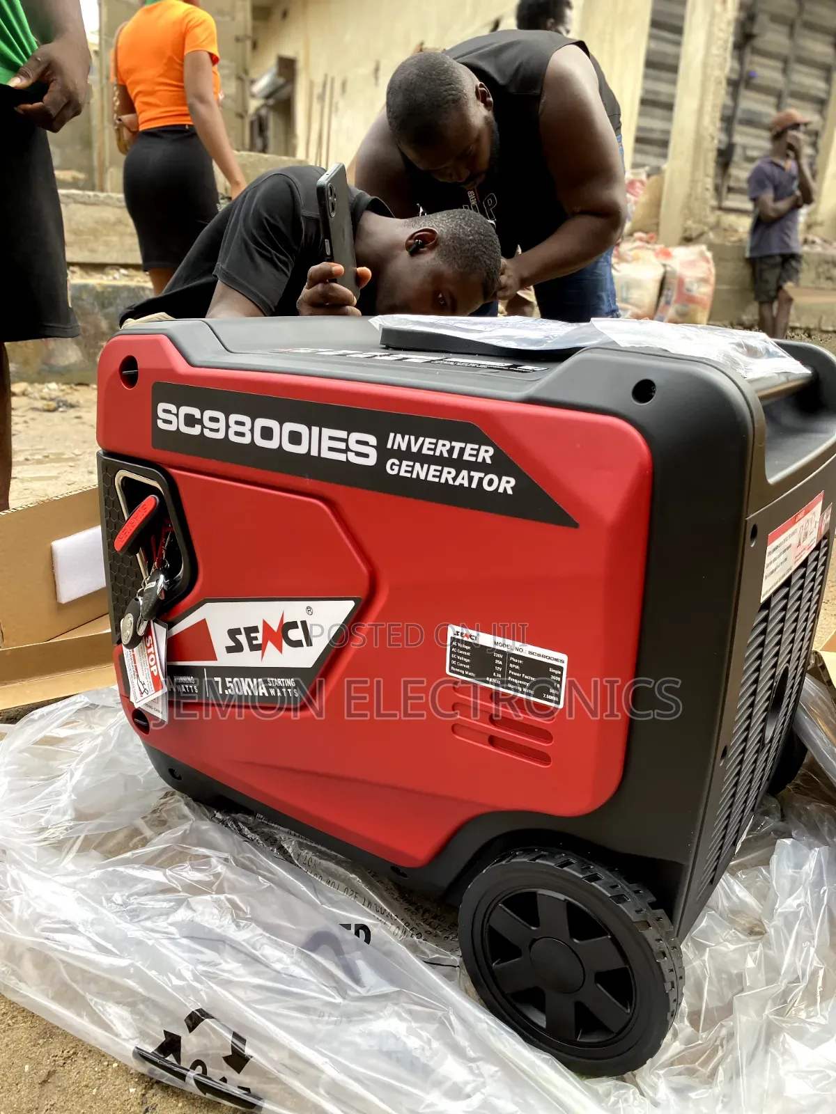 Quiet
7.5kva Original Senci