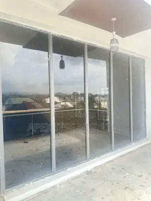 Glass Demarcation Curtain Wall.