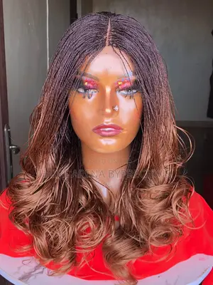Nano Twist Braided Wig for Women