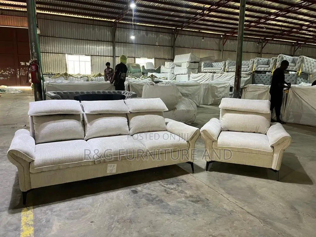 Imported Fabric Contemporary Sofa