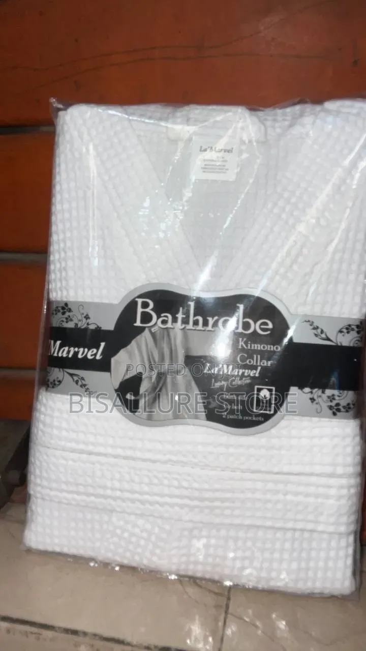 White Bathrobe