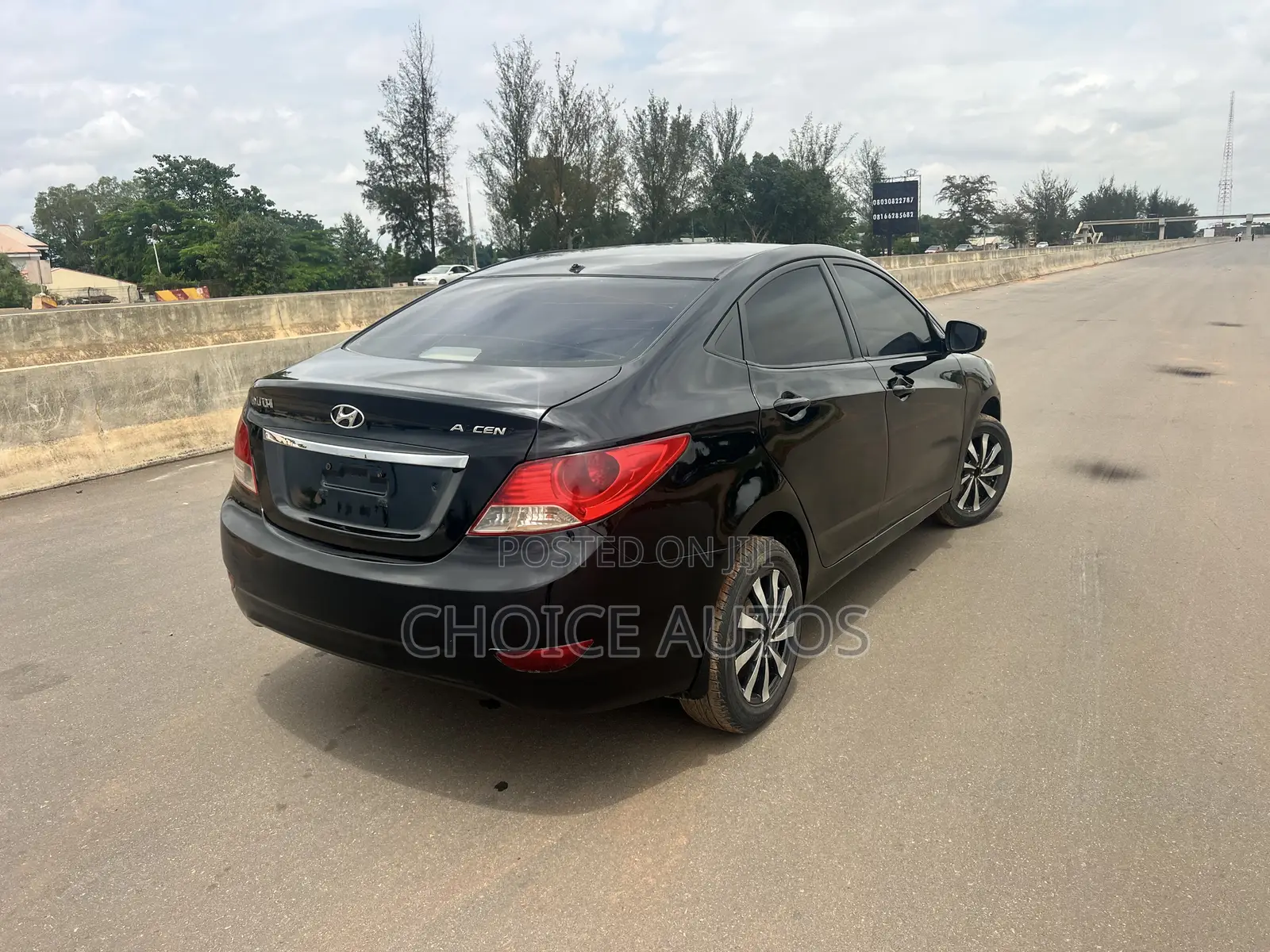 Hyundai Accent 2013 Black