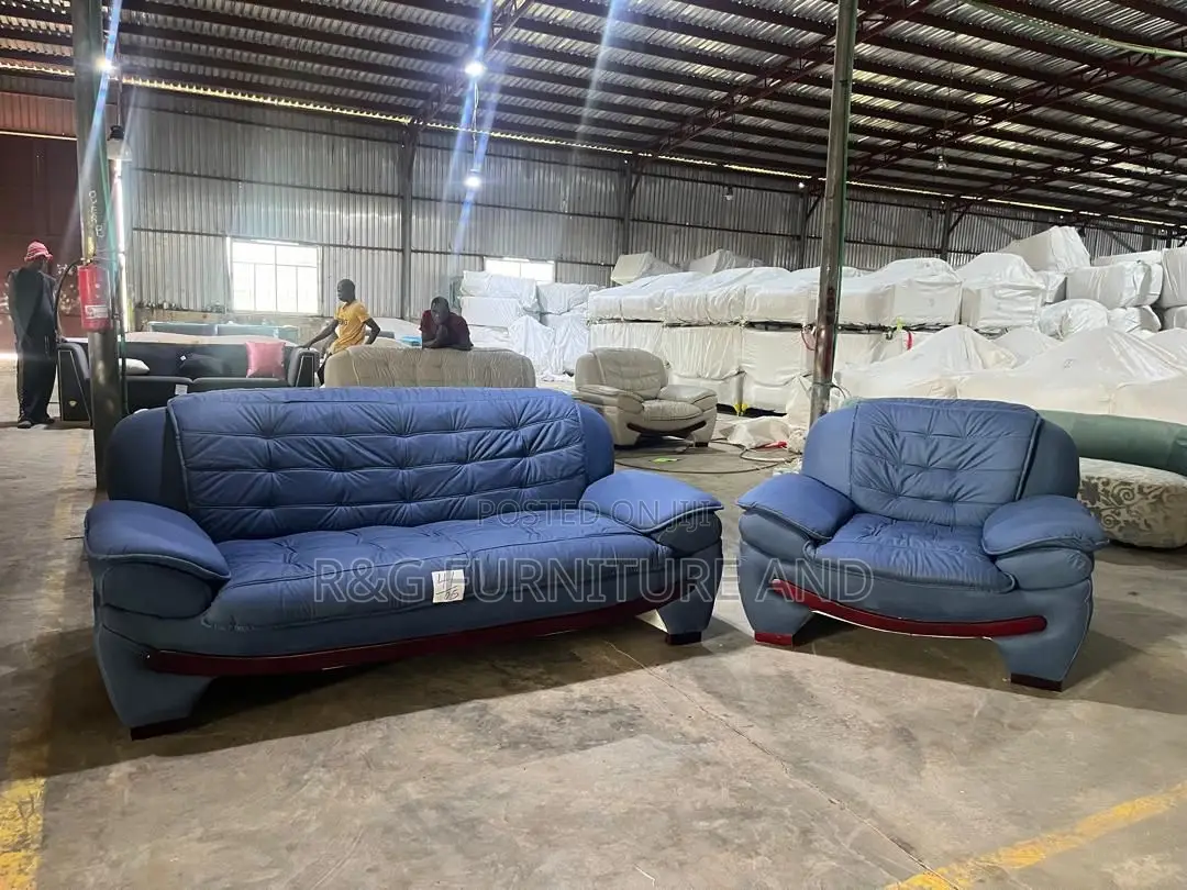 Imported Contemporary Leather Sofa
