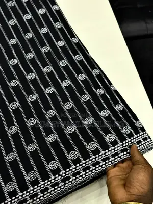 Men Lace Black White