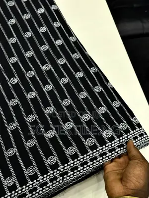 Men Lace Black White