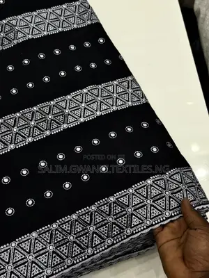 Men Lace Black White
