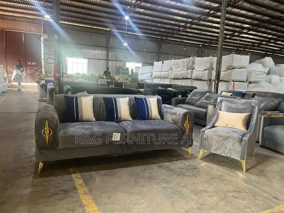 Imported Contemporary Fabric Sofa