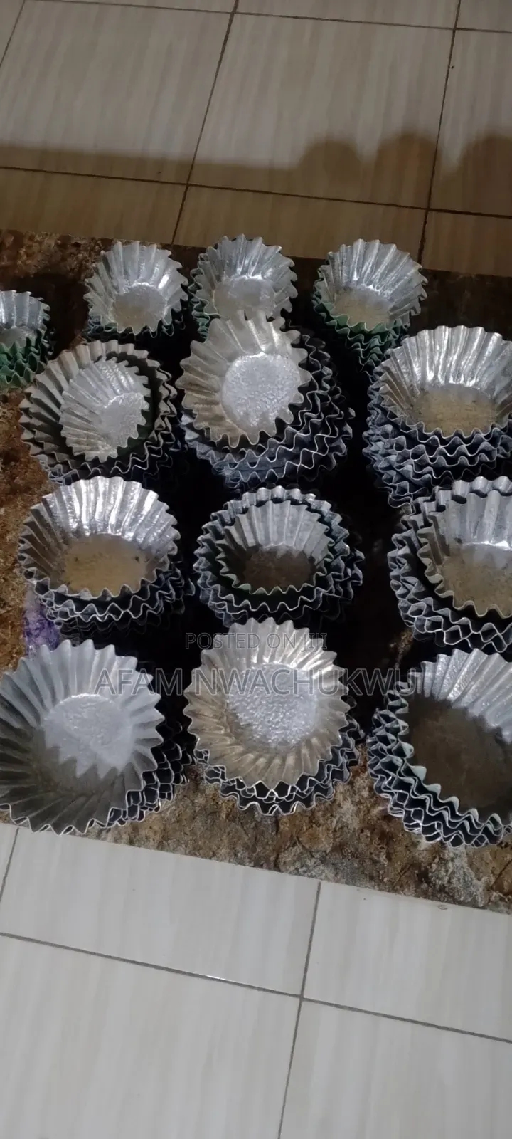 Cup Cake Pan ( 120 ) Pieces