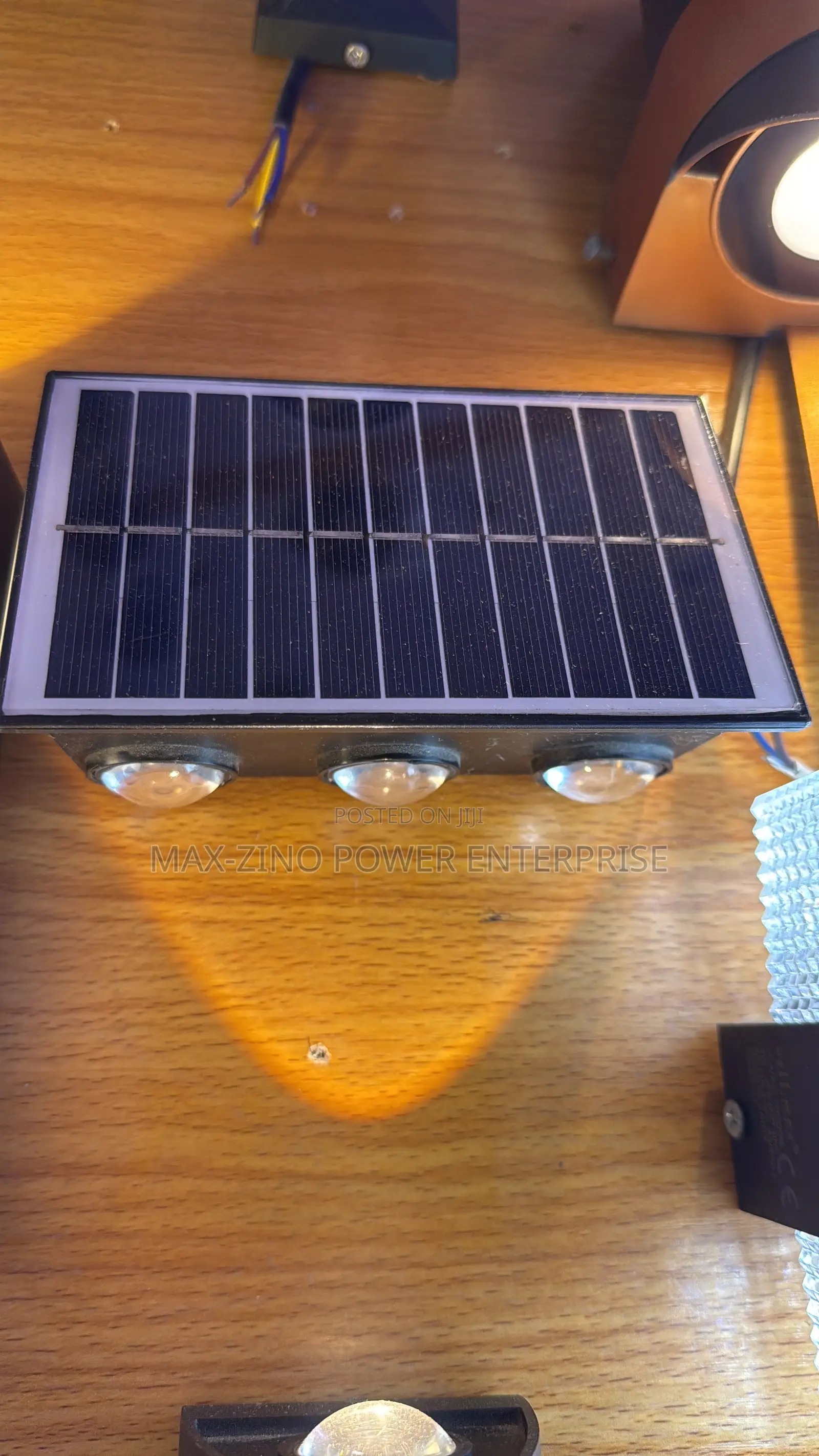 Solar Fence Light