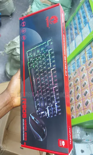 Rechargeable RGB Wireless Keyboard Light and Mouse