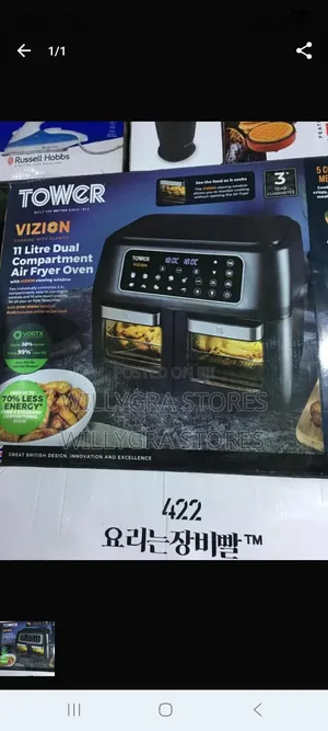 Tower Air Fryer Vortx Vizion Express Dual 11l