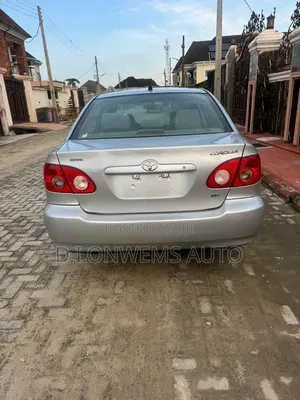 Toyota Corolla 2005 Silver