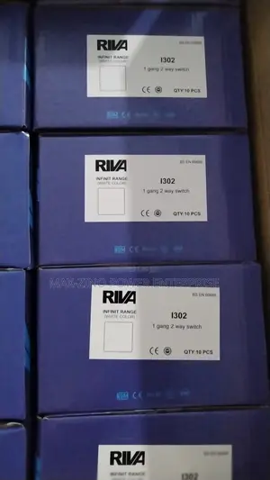 2 Gang Switch Luxury Riva Socket