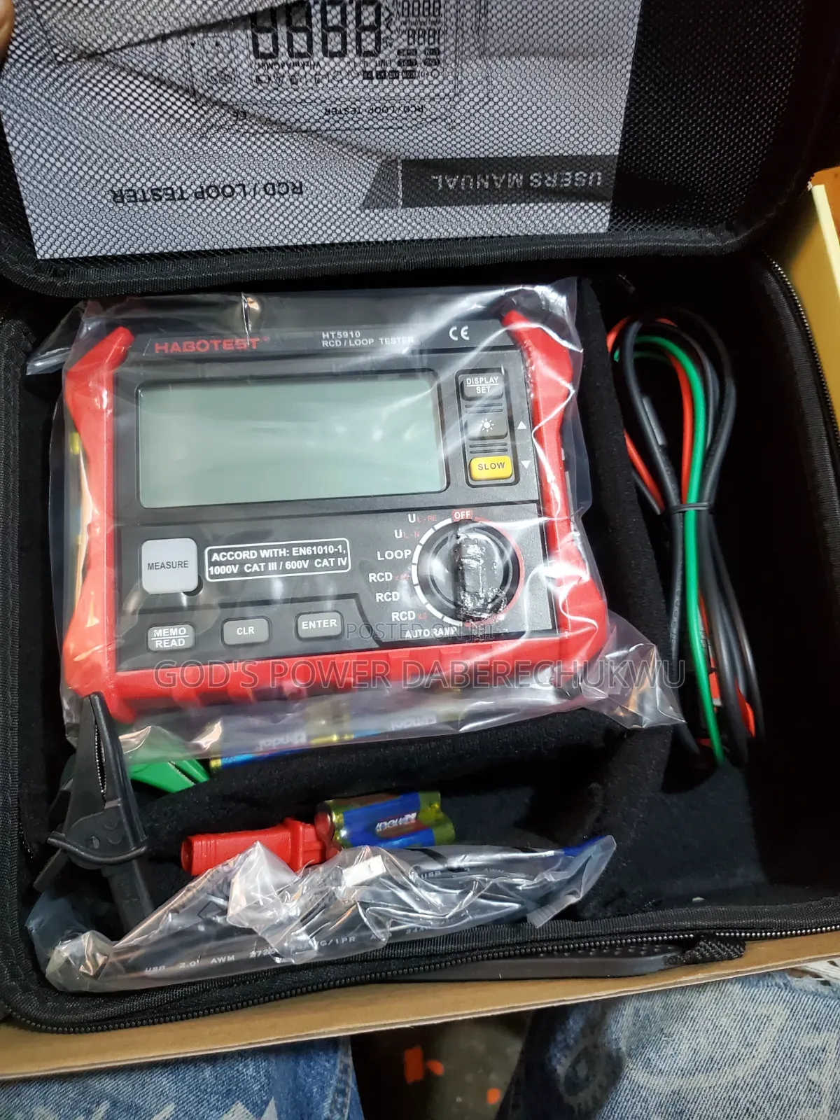 Habotest Ht5910 RCD/Loop Tester