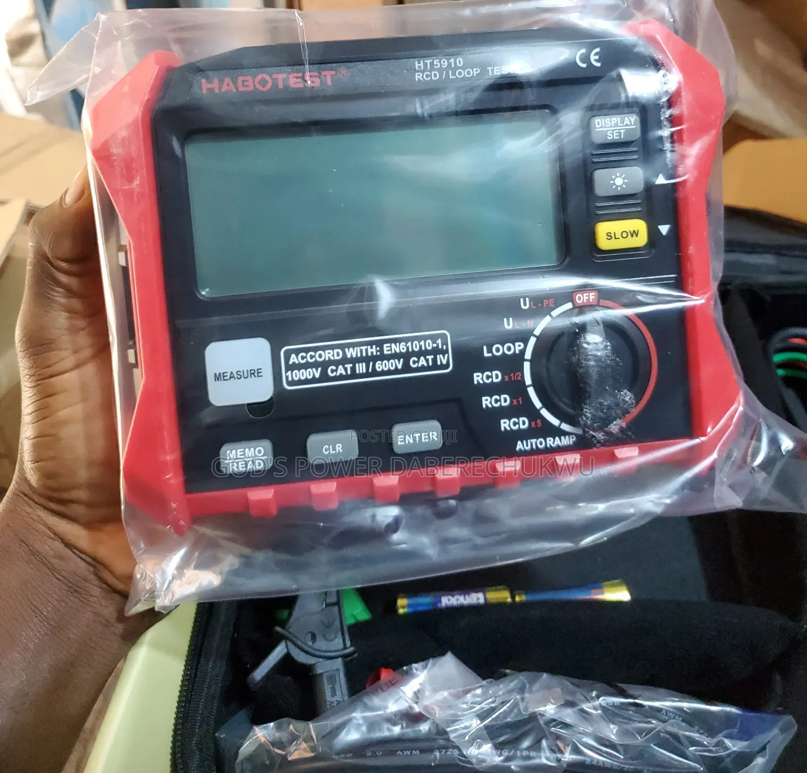Habotest Ht5910 RCD/Loop Tester