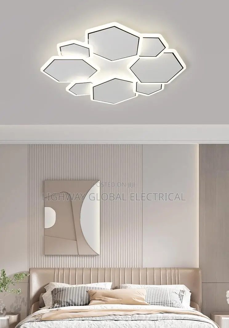 Nordic White Ceiling Flosh Chandelier