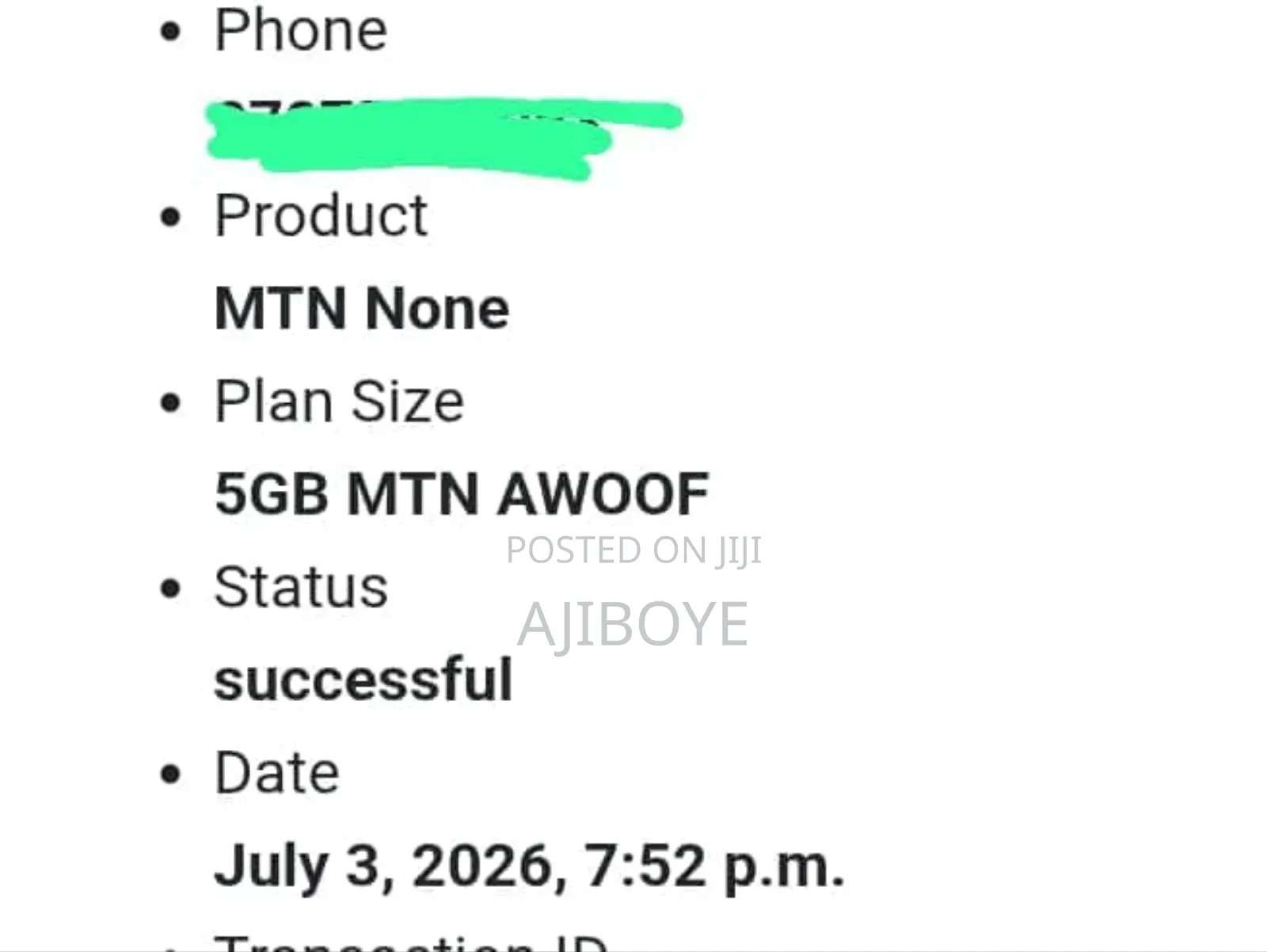 Data Selling ,All Network