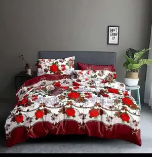 Red Marble Bedsheet