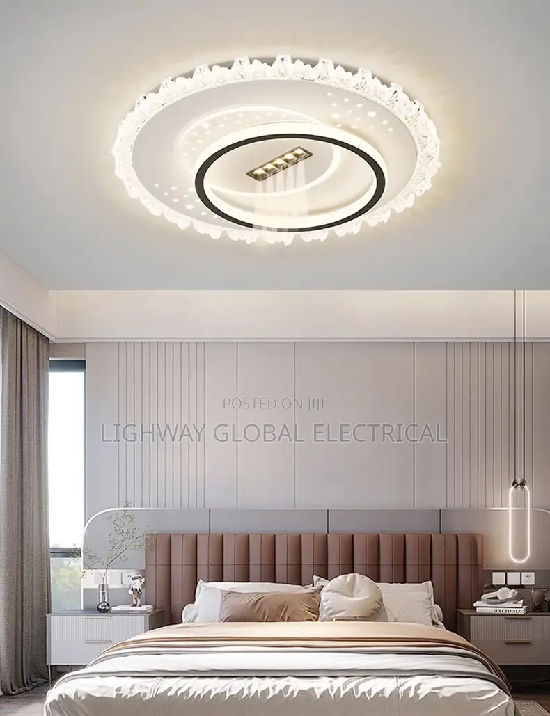 Modern Simple Full Spectrum Ceiling Flosh Light