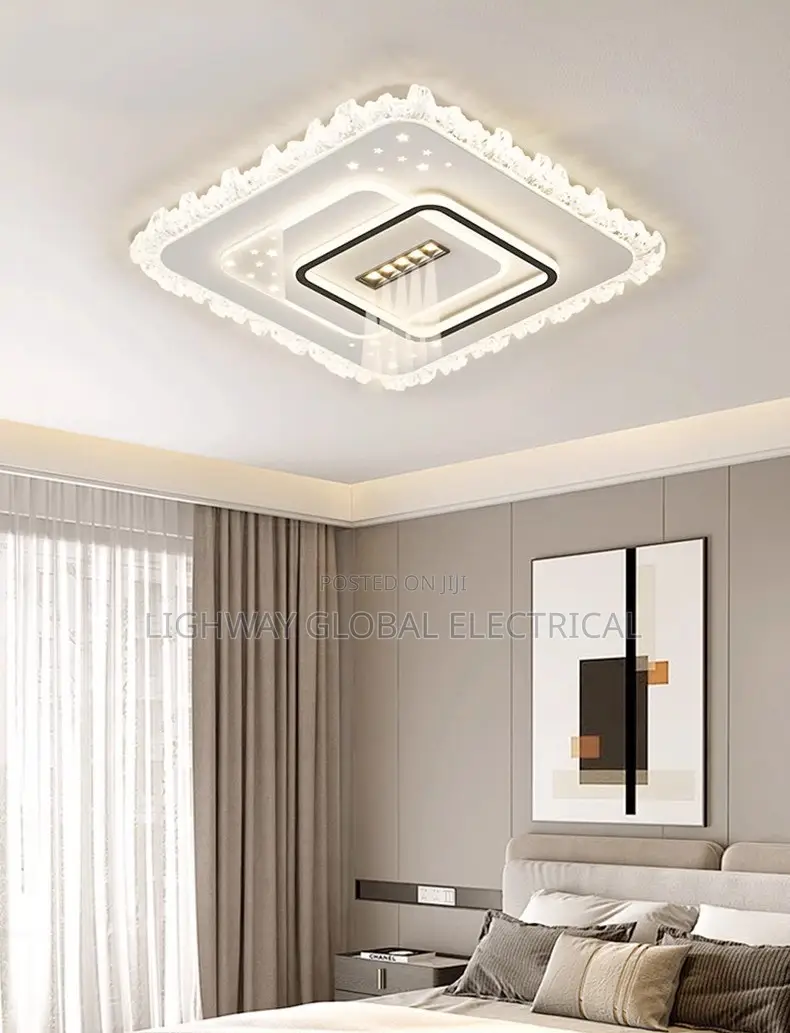 Modern Simple Full Spectrum Ceiling Flosh Light
