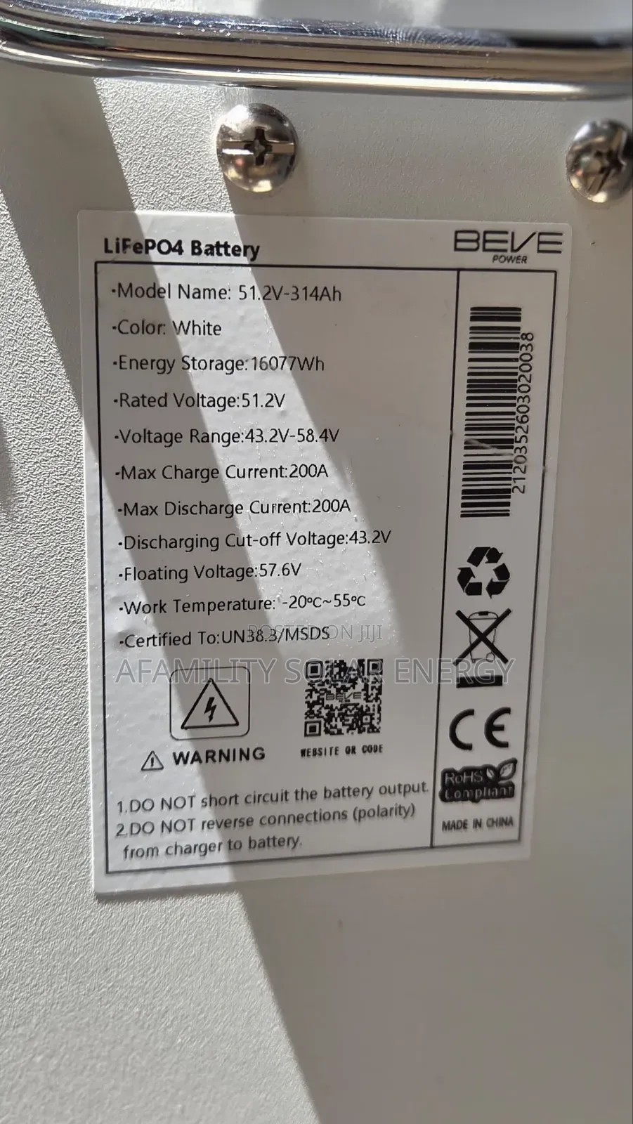 Beve 16kwh 48v