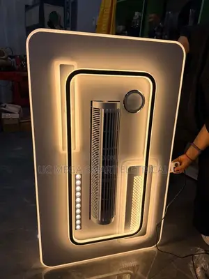 Summer Living Room Bladeless Silent Fan Light Ceiling Light Modern