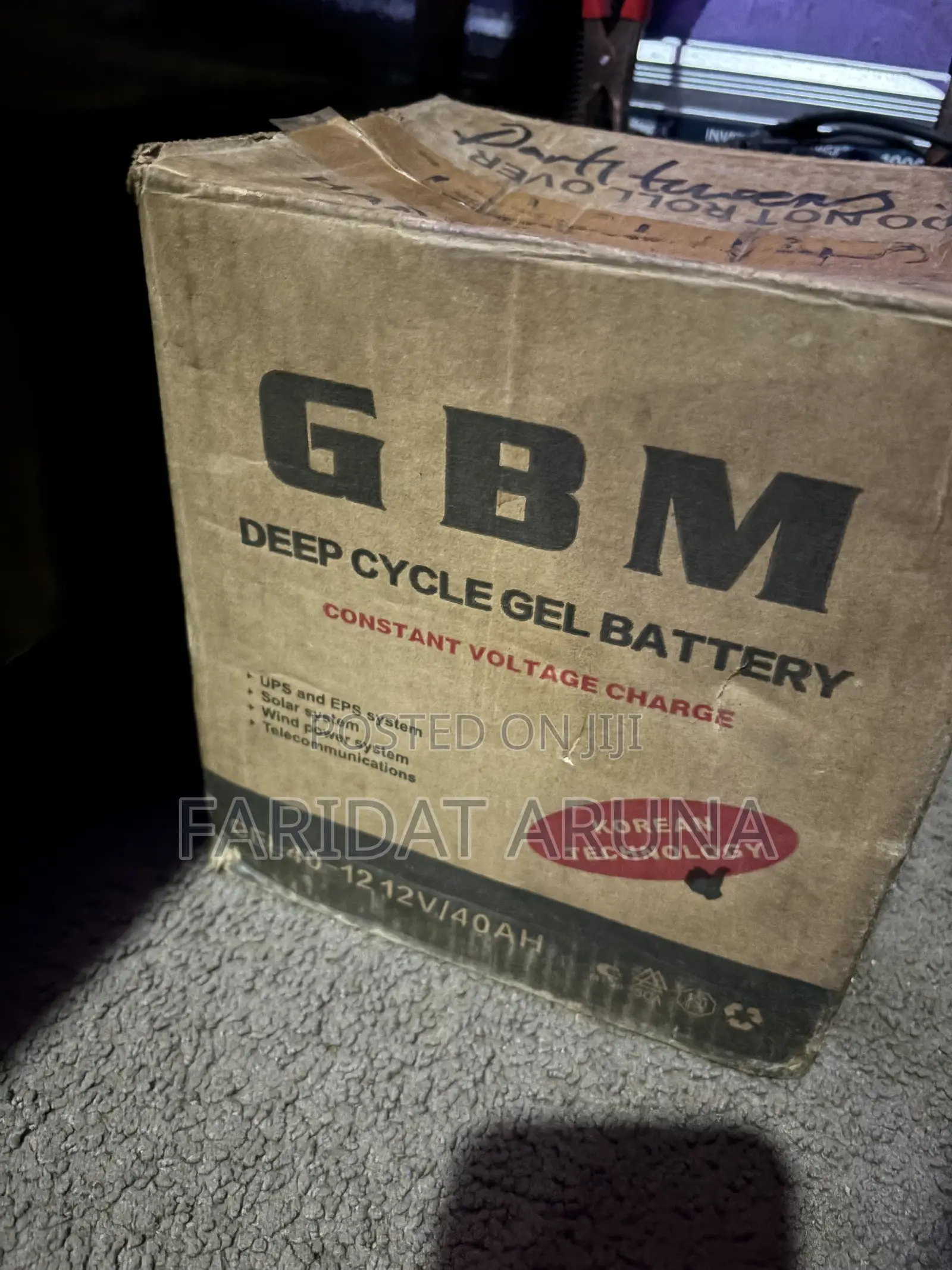 Solar Battery 40ah