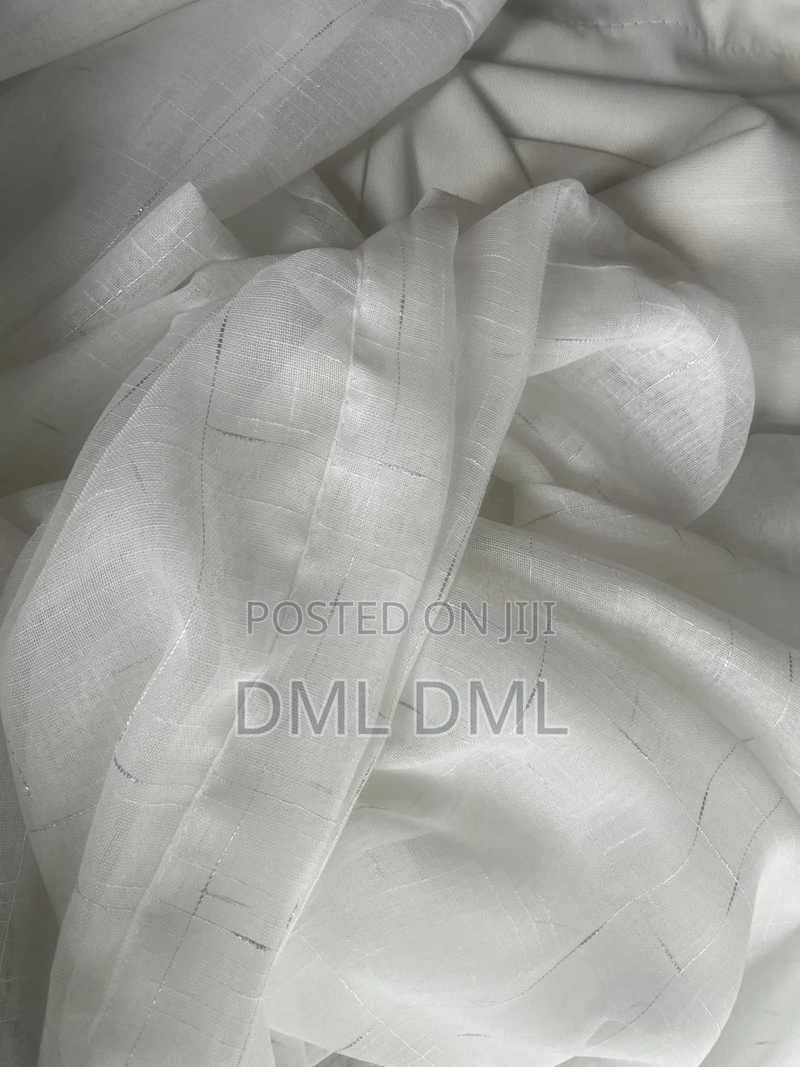 4pcs Quality Turkish Curtains With Sheer Inner