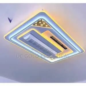 Invisible Bladeless Ceiling Fan Led Remote Control Ceiling Fanlamp For