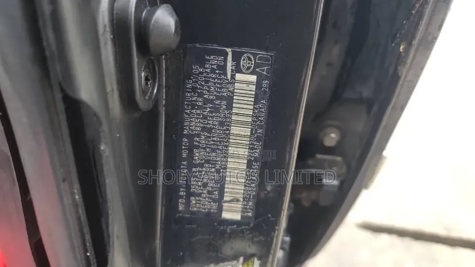 Toyota Corolla 2005 Black