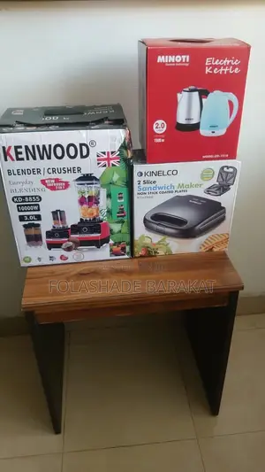 New Kenwood Blender,Toaster and Electric Kettle