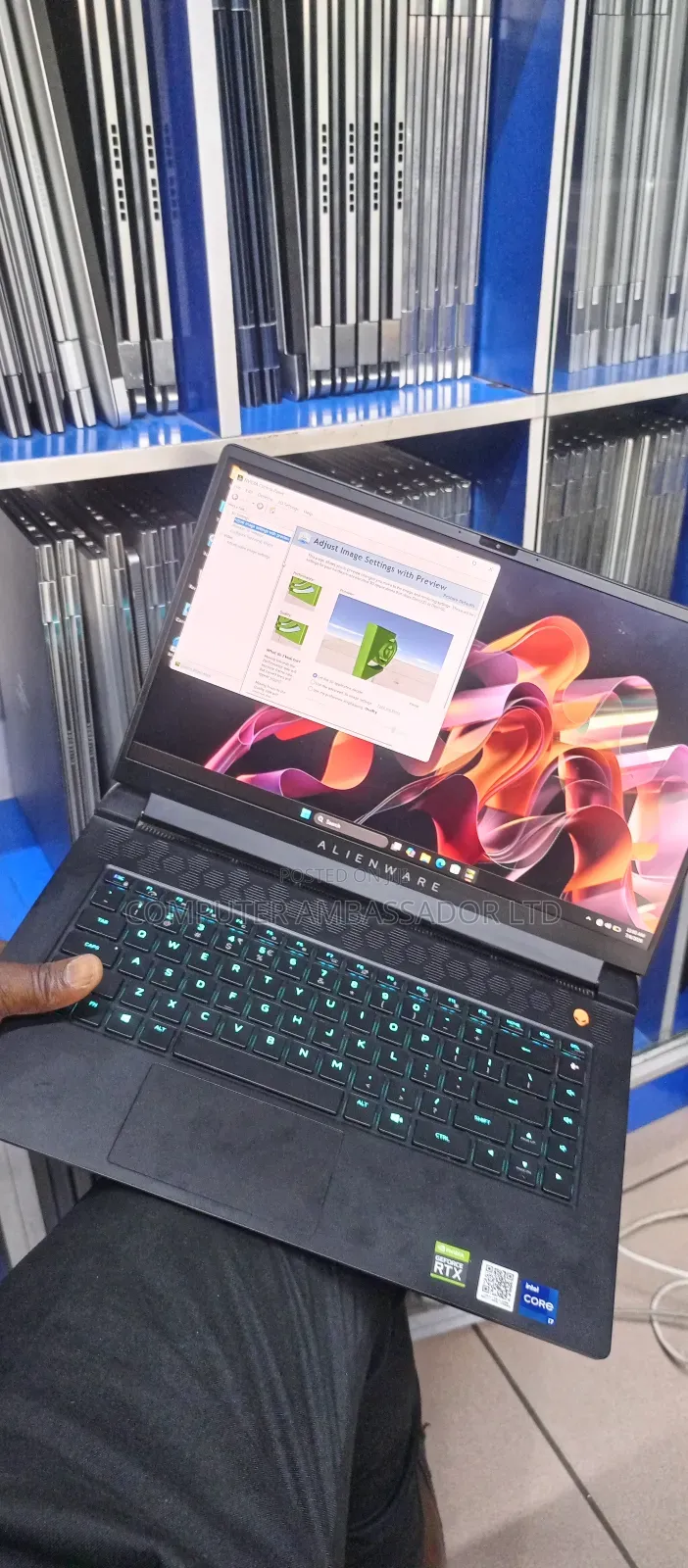 Laptop Dell Allenware M15 R5 16GB Intel Core i7 SSD 1T