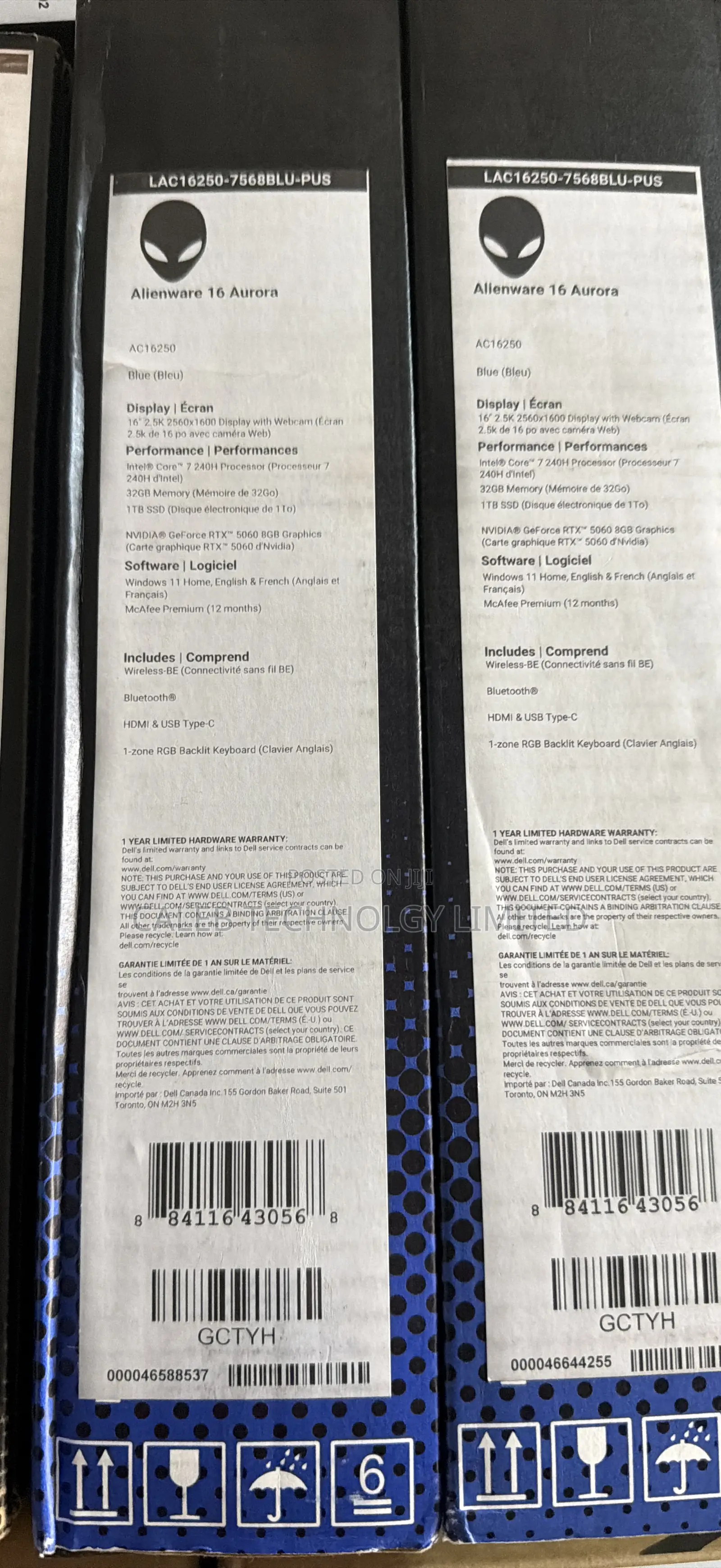 New Laptop Dell 32GB Intel Core 7 SSD 1T