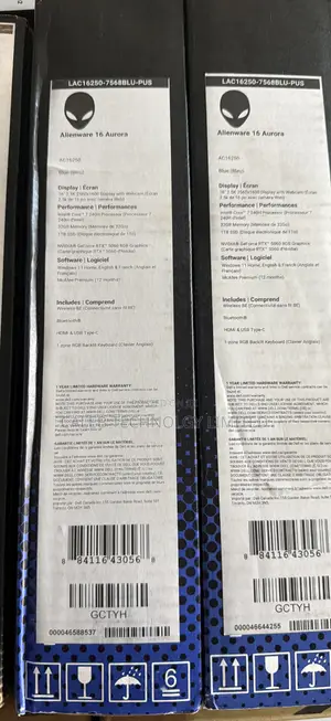 New Laptop Dell 32GB Intel Core 7 SSD 1T