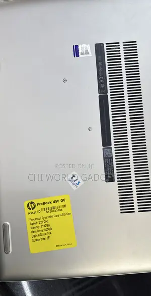 Laptop HP ProBook 450 G6 8GB Intel Core i3 HDD 500GB