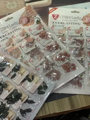 Luxury French Tips Press on Nails and Reusable False Nails Available I
