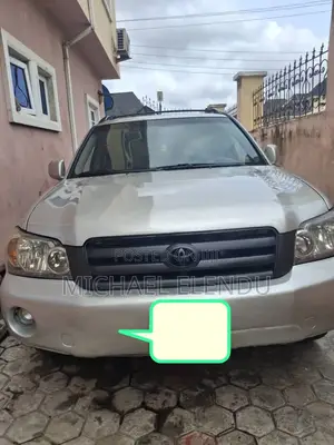 Toyota Highlander 4x4 2007 Gold