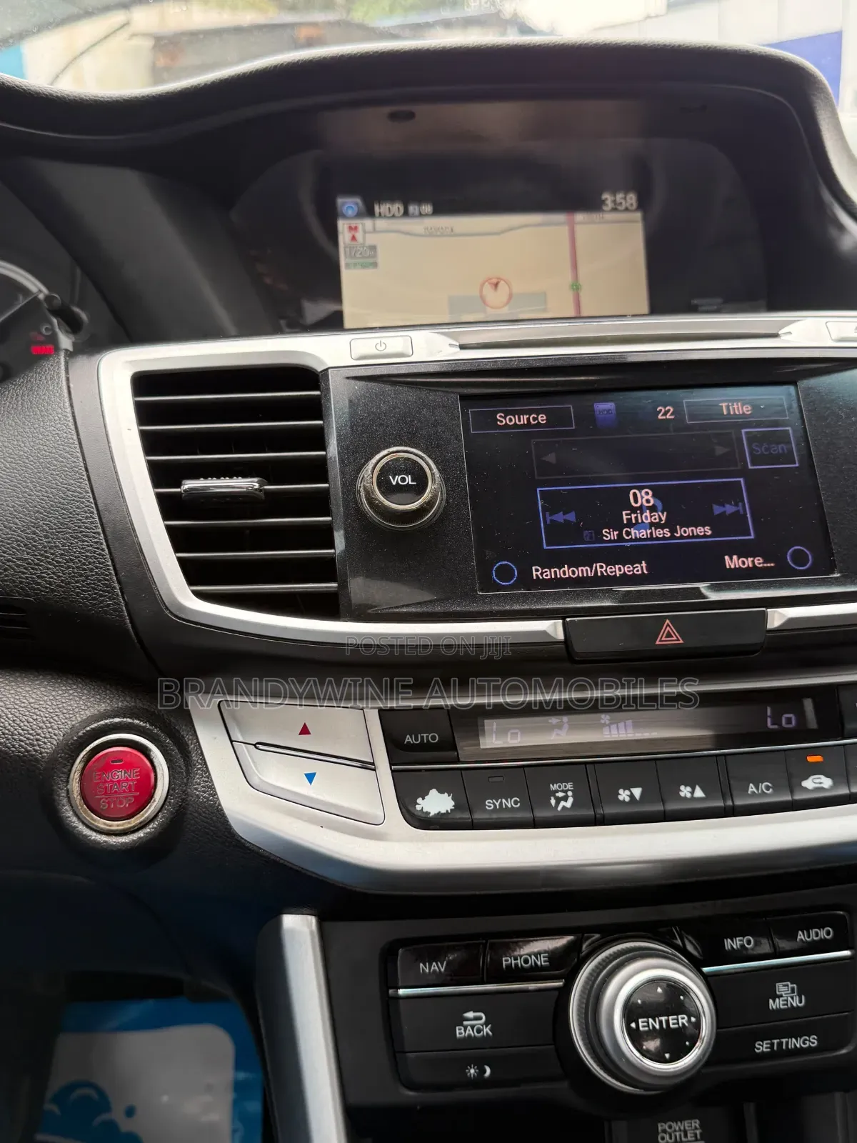 Honda Accord 2015 Black