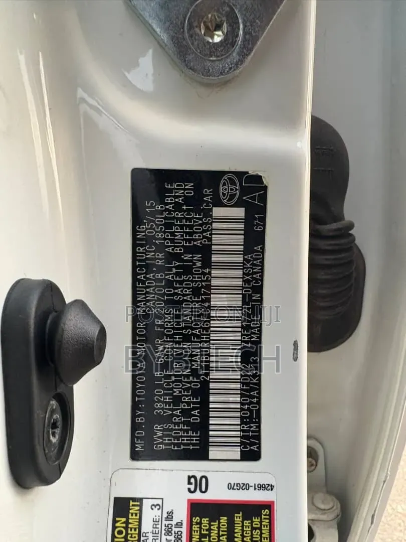 Toyota Corolla 2015 White