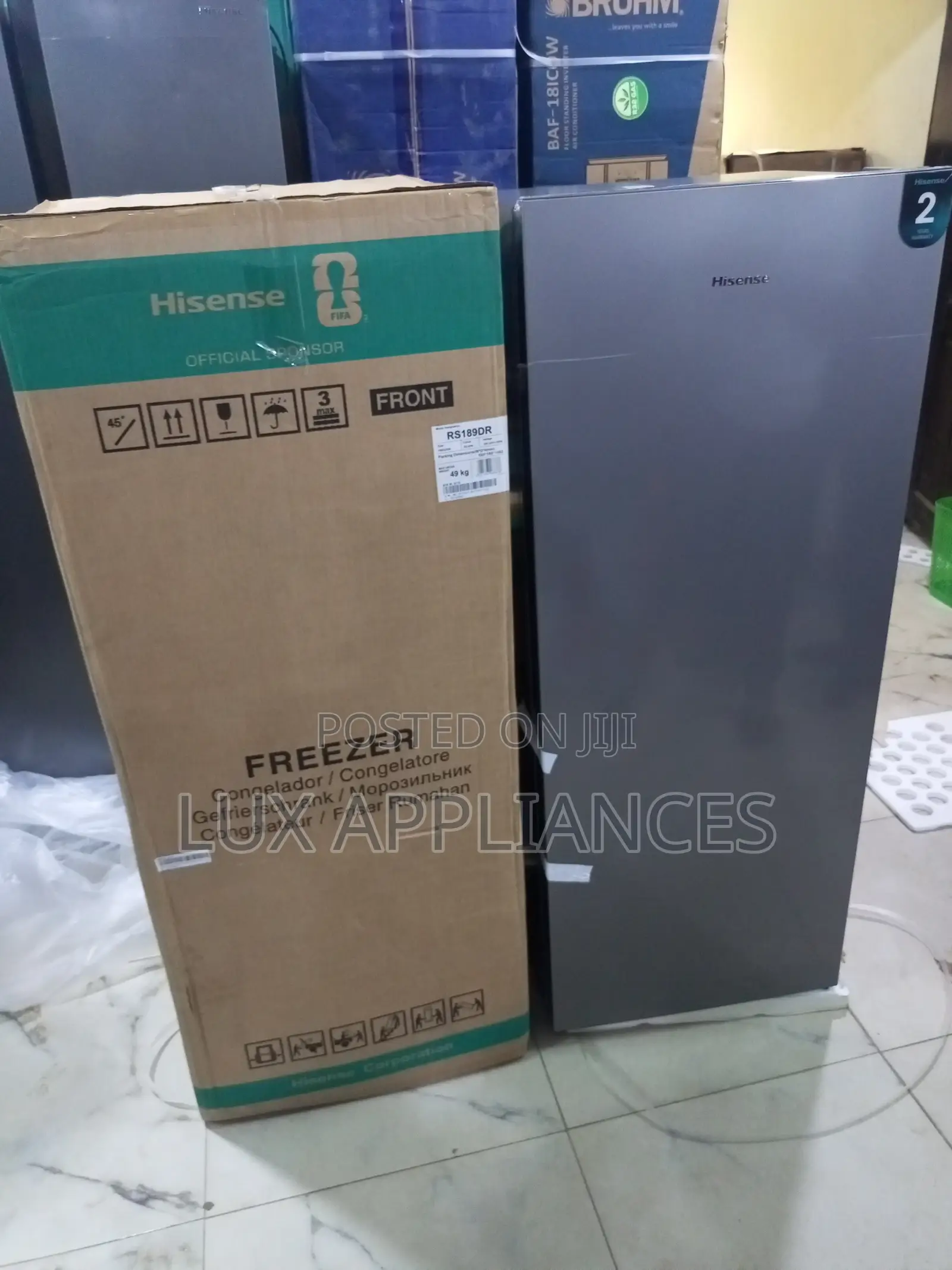 Hisense 190l Easy Access Standing Freezer