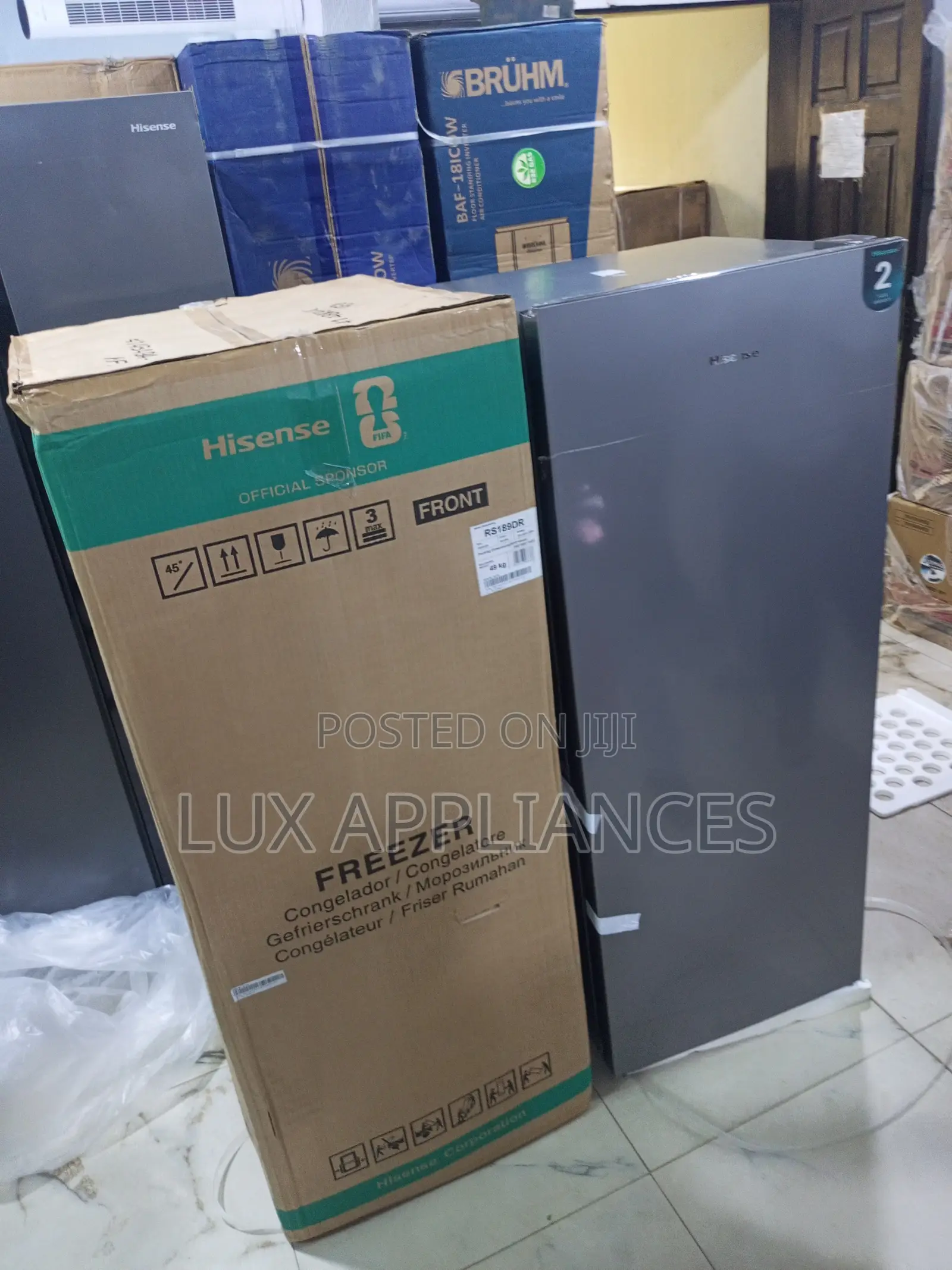 Hisense 190l Easy Access Standing Freezer