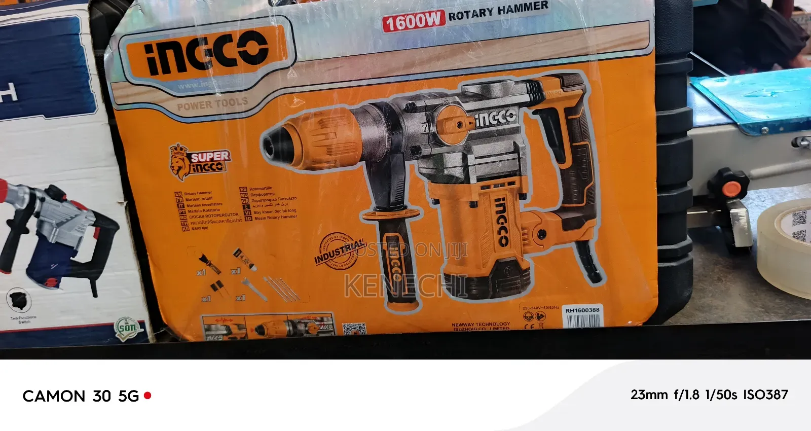 Electric Rotary Hammer 1600w