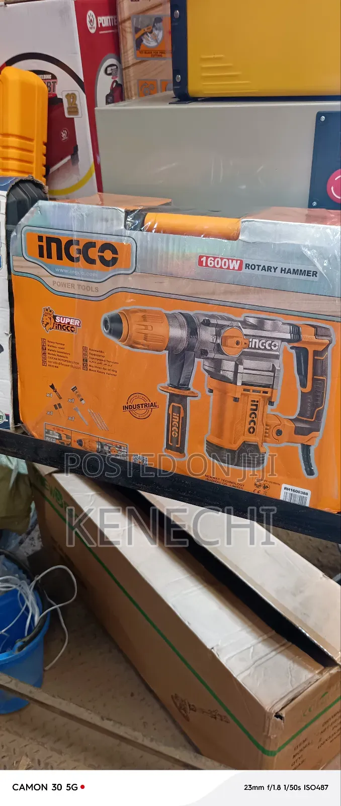 Electric Rotary Hammer 1600w